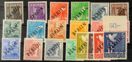 Schwarzaufdruck, Tadellos Postfrisch, Gepr. Schlegel BPP, Katalog: 1/20 **Black Overprint, In Perfect Condition... - Sonstige & Ohne Zuordnung