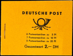 Markenheftchen Fünfjahrplan, Type A1.3, Tadellos Postfrisch, Gepr. Schönherr BPP, Mi. 200.-, Katalog:... - Altri & Non Classificati