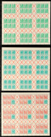 Fünfjahrplan 1955, Alle 3 Markenheftchenbogen, Tadellos Postfrisch, Mi. 910.-, Katalog: 1/3 **Five Year... - Otros & Sin Clasificación