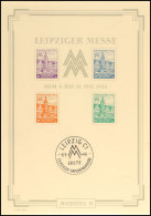 Messe-Sonderblock, Tadellos Mit SStpl. Im Bogenrand, Ohne Schutzhülle, Mi. 500,-, Katalog: Bl.5SX (*)Fair... - Otros & Sin Clasificación