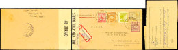 1946, 10 Pfg. Ziffer Grau Mit Portogerechter Zufrankatur (u. A. 2 Werte Lokalausgabe Plauen) Auf R-Brief Aus PLAUEN... - Autres & Non Classés