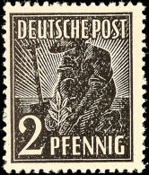 2 Pfg Kontrollrat II Ohne WZ., Tadellos Postfrisch, Kurzbefund H.-D. Schlegel BPP, Mi. 150,- Attest/Certificate:... - Otros & Sin Clasificación