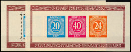 Blockausgabe "Altershilfe", Blockpaar, Postfrisch, Tadellos, Mi. 120,-, Katalog: Bl.12AB **Souvenir Sheet "help... - Sonstige & Ohne Zuordnung