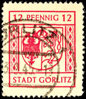 5 Pfg. Bis 12 Pfg. Komplett, Gestempelt, Pracht, Jeder Wert Signiert Arenz BP, Katalog: 5/8x O5 Pfg. Till 12... - Görlitz