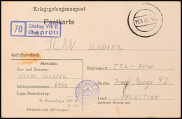 STALAG  VIIIB (Memmingen): 1942/1943, Zwei Vordruck-KGF-Karten Mit Aptiertem Poststempeln Vom 1.12.42 Bzw. 19.8.43... - Otros & Sin Clasificación