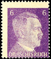 6 Pf. Hitler In Seltener Enger Zähnung Tadellos Postfrisch, Katalog: 15 **6 Pf. Hitler In Rare Close... - Autres & Non Classés