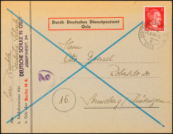 DDP Norwegen 1944, Sechsteilige Korrespondenz Einer Deutschen Lehrerin Der Deutschen Schule Oslo, Ab DDPA Oslo... - Otros & Sin Clasificación