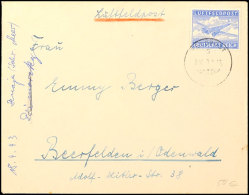 1943, Luftfeldpostbrief Vom 18.4.43 Nach Beerfelden/Odenwald, Absender: Leutnant Berger, Feldpostnummer 34645... - Sonstige & Ohne Zuordnung