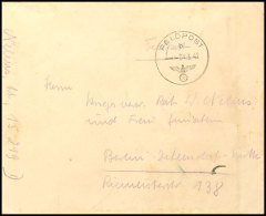 1942, Kessel Von Demjansk, Feldpostbrief Mit Normstempel "b 4.3.42" Und Absendervermerk Mit Feldpost-Nummer "15219... - Otros & Sin Clasificación