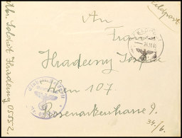 1941, Alderney: Feldpostbrief Mit Normstempel "e 24.11.41" Und Briefstempel Und Absendervermerk Mit Feldpost-Nummer... - Otros & Sin Clasificación