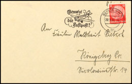 1937, Legion Connor, Frankierter Brief Aus BERLIN NW 7 20.5.37 Mit Rückseitigem Datums-L1 "18.Mai" Nach... - Otros & Sin Clasificación