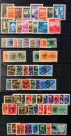 Gebiet Kpl. Incl. Portomarken P1/9, Postfrisch, Katalog: 1/60 **Area Complete Including Postage Due Stamps P1 /... - Otros & Sin Clasificación