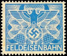 1943 (ca.), 5 Verschiedene Feldeisenbahn-Marken, Postfrisch, Pracht  **1943 (approximate. ), 5 Various Field... - Otros & Sin Clasificación