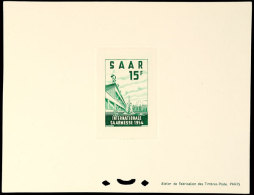 15 Fr. Saarmesse 1951, Ministerblock, Mi. 150,-, Katalog: 348M (*)15 Fr. Saar Fair 1951, Secretary Of State... - Otros & Sin Clasificación