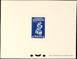 15 Fr. Saarmesse 1953, Ministerblock, Mi. 220,-, Katalog: 341M (*)15 Fr. Saar Fair 1953, Secretary Of State... - Otros & Sin Clasificación