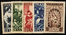 8 Bis 50 Fr Volkshilfe Komplett Tadellos Postfrisch, Mi. 110.-, Katalog: 267/71 **8 Till 50 Fr Peoples Help... - Otros & Sin Clasificación