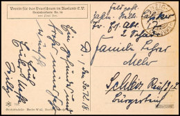 1919, Feldpostkarte Aus DANZIG-LANGFUHR 1.1.19 Mit Feldpost-Absendervermerk, Pracht  BF1919, Fieldpost Card... - Andere & Zonder Classificatie