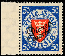 50 Pfg. Dienstmarke, Postfrisch, Pracht, Signiert Schüler BPP, Mi. 100,-, Katalog: 50 **50 Pfg. Official... - Autres & Non Classés