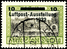 10 Auf 1 G. Luposta Mit Plattenfehler I, Sauber Gestempelt, Kabinett, Bestens Signiert Soecknick BPP, Mi. 200,-,... - Autres & Non Classés