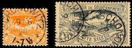 "SCHONOWITZ", Einkreisstempel, Auf 30 U. 50 Pfg Hüttenwerke, Stempelbewertung 80 P., Katalog: 20,22... - Otros & Sin Clasificación