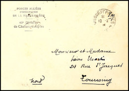 1921, "TRESOR ET POSTES....10.2.21", Recht Klar Auf Feldpost-Vordruckbrief "FORCES ALLIÉES D'OCCUPATION DE... - Sonstige & Ohne Zuordnung