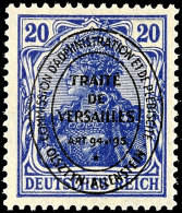 20 Pf. In A-Farbe Tadellos Postfrisch, Tiefst Gepr. Hey BPP, Mi. 350,-, Katalog: 19a **20 Pf. In A-color In... - Sonstige & Ohne Zuordnung