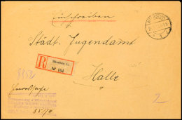 1919, R-Heeressachen-Brief Aus ALLENSTEIN 21.3.19 Mit Briefstempel "Dragoner Regiment Königsberg..." Nach... - Altri & Non Classificati