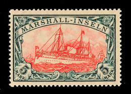 5 Mark Mit Wasserzeichen Tadellos Postfrisch, Mi. 150,- Unterbewertet, Katalog: 27BI **5 Mark Watermarked In... - Islas Marshall