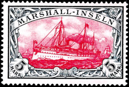 5 Mark Kaiseryacht Tadellos Postfrisch, Mi. 600,-, Katalog: 25 **5 Mark Imperial Yacht In Perfect Condition... - Marshall