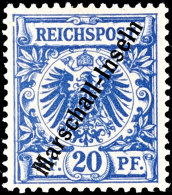 20 Pf. Jaluit-Ausgabe Tadellos Postfrisch, Tiefst Gepr. Dr. Lantelme BPP, Mi. 250,-, Katalog: 4I **20 Pf.... - Marshall Islands