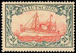 2 1/2 Dollar In B-Zähnung Tadellos Postfrisch, Mi. 120,-, Katalog: 37IIB **2 + Dollar In B-perforation In... - Kiautchou