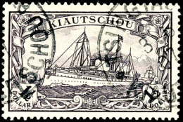 1 1/2 Dollar Kaiseryacht Ohne Wasserzeichen O Attest Dr. Lantelme "befindet Sich In Tadelloser... - Kiautchou