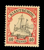 40 Pf. Tadellos Postfrisch, Mi. 50,-, Katalog: 11 **40 Pf. In Perfect Condition Mint Never Hinged, Michel 50,,... - Kiautschou