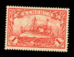 1 Mark Mit Wasserzeichen Tadellos Postfrisch, Mi. 55,-, Katalog: 24IIB **1 Mark Watermarked In Perfect... - Kamerun