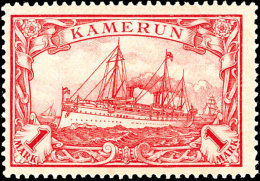 1 Mark Kaiseryacht In Type IIA Tadellos Ungebraucht, Gepr. Steuer BPP, Mi. 150.-, Katalog: 24IIA *1 Mark... - Camerún