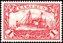 1 Mark Rot Tadellos Postfrisch, Tiefst Gepr. Eibenstein BPP, Mi. 200,-, Katalog: 16 **1 Mark Red In Perfect... - Kamerun