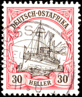 KISSENJI 11.6 Klar Auf 30 Heller Kaiseryacht, Katalog: 35 OKISSENJI 11. 6 Clear On 30 Lighter Imperial Yacht,... - Deutsch-Ostafrika