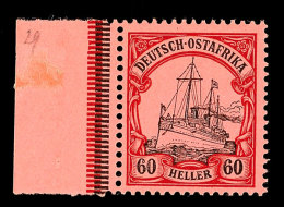 60 Heller Tadellos Postfrisch, Tiefst Gepr. Pauligk BPP, Mi. 150,-, Katalog: 29 **60 Lighter In Perfect... - África Oriental Alemana