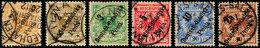 Kpl. Satz Inkl. Nr. 6 A/b, Tls. Sign. Pauligk, Tadellos, Mi. 115.-, Katalog: 6/10 OComplete. Set Including No.... - German East Africa