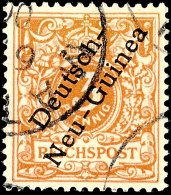 3 Pf. In C-Farbe Tadellos Gestempelt, Tiefst Gepr. Dr. Steuer VÖB BPP, Mi. 300,-, Katalog: 1c O3 Pf. In... - Deutsch-Neuguinea