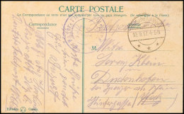 Militärmission Türkei-Palästina-Syrien 1917, Mehrfarbige Ansichtskarte Konstantinopel Als Feldpost... - Turkey (offices)