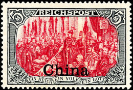 5 Mark Tadellos Postfrisch, Tiefst Gepr. Pfenninger, Mi. 700,-, Katalog: 27III **5 Mark In Perfect Condition... - China (oficinas)