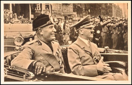 1940, (ca.), Der Führer Und Der Duce/Die Garanten Des Friedens, S/w Fotokarte Nr. M 20, Verlag Photo... - Sonstige & Ohne Zuordnung
