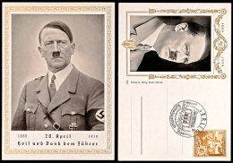 1939, Hitlers 50 Geburtstag, 2 Verschiedene Karte Eine Aus Dem Verlag "Otto Hoppe Berlin C2" Die Andere Aus Dem... - Otros & Sin Clasificación