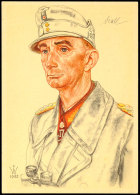1942, Generaloberst Dietl, Color VDA Karte E70, Ungebraucht, Erh. I-II (alter Ausruf 40)  BF1942, Colonel... - Otros & Sin Clasificación