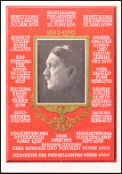 1939,1889-1939, Color Portraitkarte Nr. G2 Zum 50. Geburtstag Abb. A. Hitler, Verlag Photo Hoffmann/München,... - Sonstige & Ohne Zuordnung