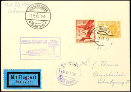Österreich: 1931, 2. Südamerikafahrt Mit Abwurf Kap Verde, Karte Mit U. A. 3 S. Flugpost Aus WIEN 15.I.X... - Autres & Non Classés