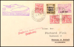 1932, 3. SAF, Brasilianische Post, U.a. Mit Nicht Häufiger Marke MiNr. 368 Frankierter Brief Nach Dessau, Der... - Otros & Sin Clasificación