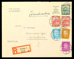 A1+15 Und 8+15, Nothilfe 1931, Als 4er-Block Mit Zusatzfrankatur 3, 4 Und 10 Pfg Reichspräsidenten (Nr. 410,... - Autres & Non Classés