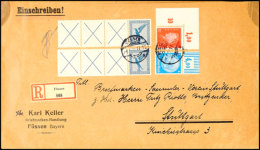 X+X+X+20 Pfg Flug 1930/31 2 Paare Mit 10 Pfg Präsidenten (Nr. 413) Und 4 Pf. Hindenburg (Nr. 467) Portorichtig... - Otros & Sin Clasificación